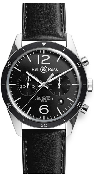 Bell & Ross Vintage Original BR 126 Chronograph BRV126-BL-BE/SCA Replica Watch